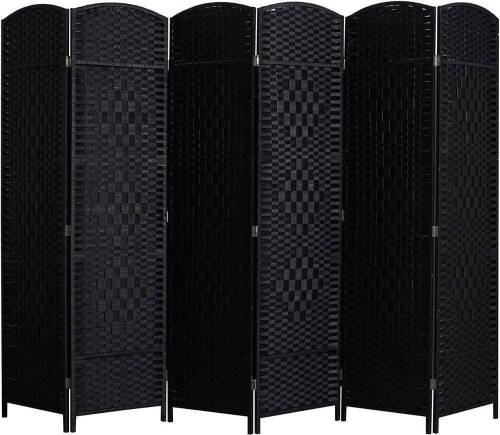 Cocosica 6' Folding Room Divider, 6 Panel  - Lot 465