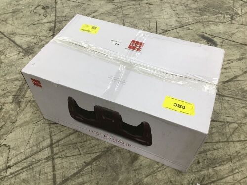 Therapeutic Foot Massager w/ High Intensity Rollers, Remote, 3 Modes  - Lot 727