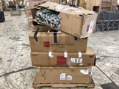 Lot of (12) Uninspected Artificial Christmas Trees  - Lot 786