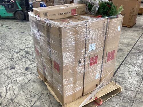 Lot of (9) Uninspected Artificial Christmas Trees  - Lot 274