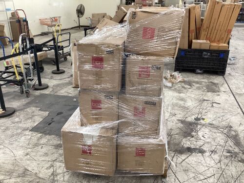 Lot of (7) Uninspected Artificial Christmas Trees - Lot 497