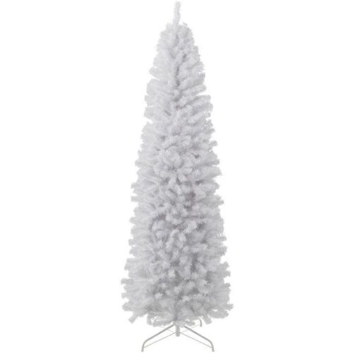 6' White Artificial Pencil Holiday Christmas Tree - Lot 616