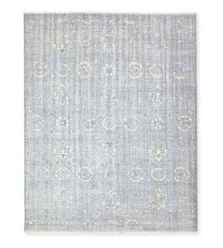 Serena & Lily Hillsborough Hand-Knotted Rug, Coastal Blue, 9' x 12'  - Lot 25