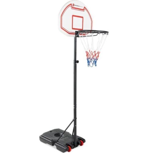 Kids Height-Adjustable Basketball Hoop, Portable Backboard System w/ Wheels  - Lot 350