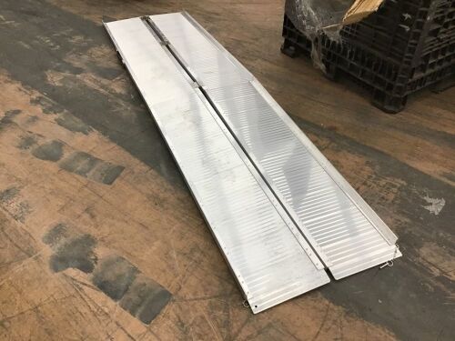 10' Portable Wheelchair Threshold Ramps - Lot 105