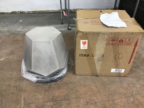 Geometric Accent Table  - Lot 171