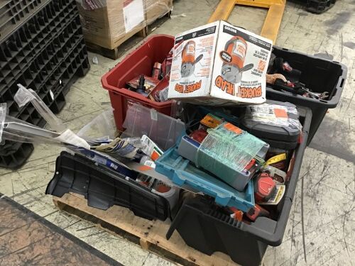 Big Lot of Mixed Condition Tools - Some Damaged/Broken - Lot 122