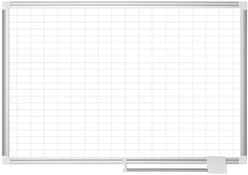MasterVision Magnetic Gold Ultra Dry-Erase Planning Whiteboard, 48" x 72", Aluminum Frame with Silver Finish  - Lot 136