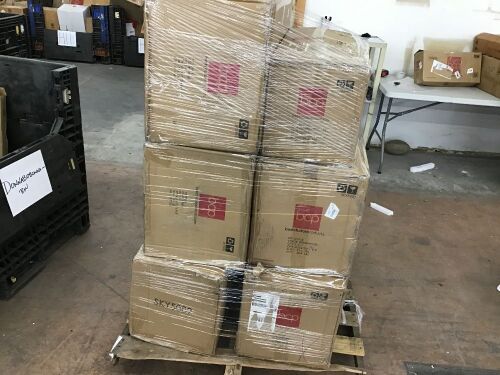 Pallet of Uninspected Artificial Christmas Trees  - Lot 936