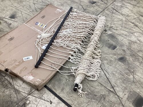 Cotton Rope 2-Person Double Hammock w/ Spreader Bars - Lot 295