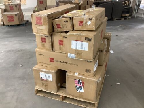 Lot of (10) Uninspected Artificial Christmas Trees & (2) Garlands - Lot 315
