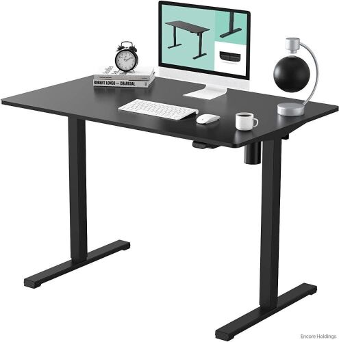 FlexiSpot Electric Adjustable-Height Standing Desk, 48 x 24 Inches - Lot 839