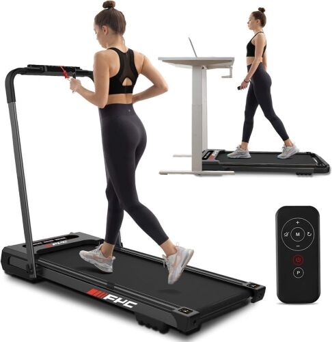 FYC 2 in 1 Folding Under Desk Treadmill  - Lot 873