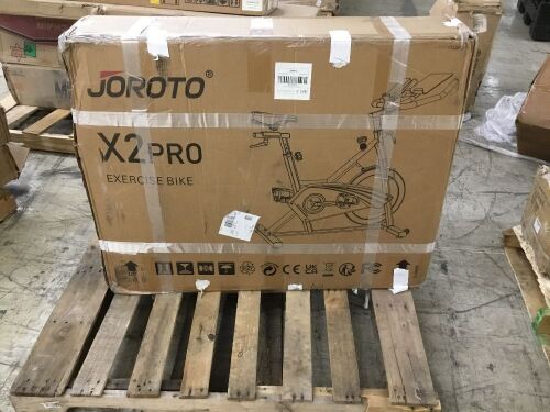 Joroto X2Pro Stationary Exercise Bike - Appears Complete - Lot 875