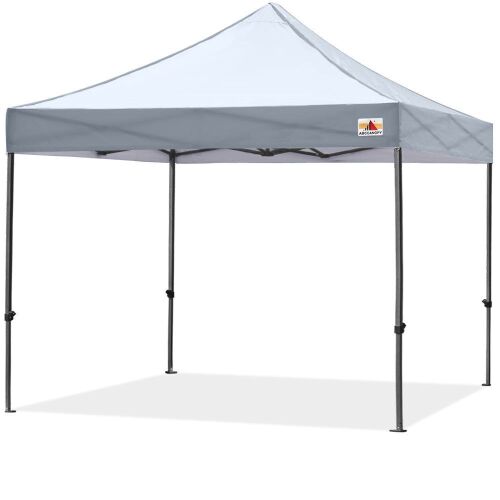 ABCCANOPY Commercial 10' x 10' Pop Up Canopy, Gray  - Lot 905