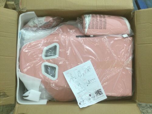 Pink & White Racing Gaming Office Chair  - Lot 147