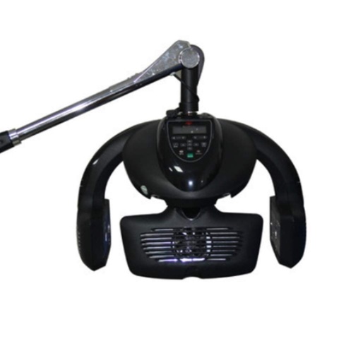 Standing Hair Dryer Multi-Zone Hair Color Processor & Dryer Accelerator Adjustable Hood Machine with Rolling Base hair salon dryer wall bracket system,Black,B - Lot 6495