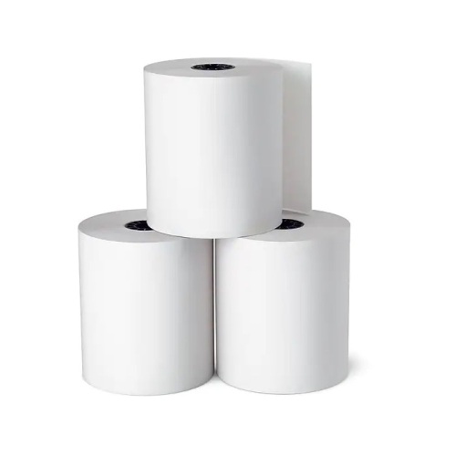 Staples Thermal Cash Register/POS Rolls, 1-Ply, 3 1/8" x 230', 10/Pack (18229/21265) - Lot 6516