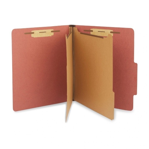 Tru Red 2-Partition Pressboard Classification Folders - Lot 6522