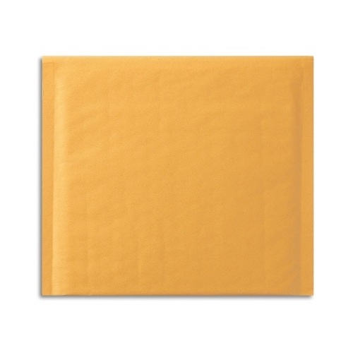Staples Self Seal Bubble Cushioned CD/DVD Kraft Mailer 7-1/4" x 8" 25/CT TR56654 - Lot 6530