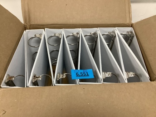 Staples Binders, 12 Pack - Lot 6551