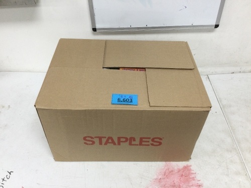Staples Miscellaneous Box - Lot 6603