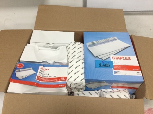 Staples Miscellaneous Box - Lot 6606