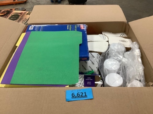 Staples Misscellaneous Box - Lot 6621