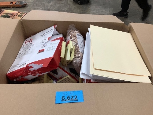 Staples Miscellaneous Box - Lot 6622