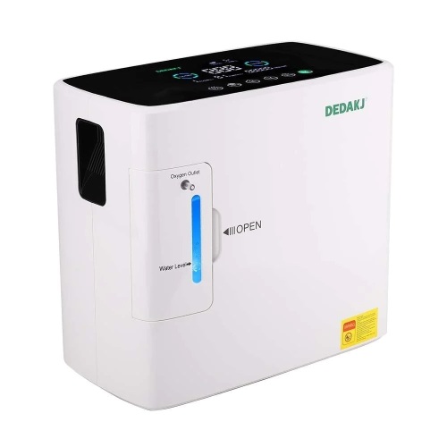 DEDAKJ 2-9 Liter Home Oxygen Concentrator Oxygen Generator Portable Oxygen Machine with Atomizer Function 110V/220V DE-2SW - Lot 6647