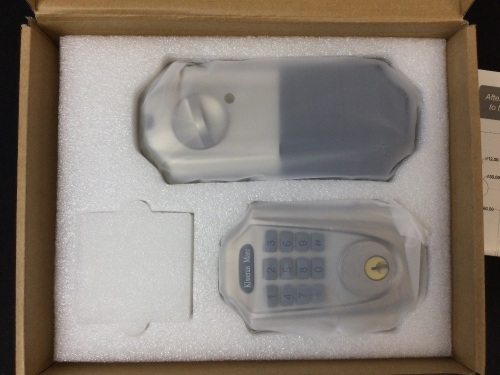 KlwenasMaec Smart Electronic Digital Keypad Deadbolt Lock - Lot 90