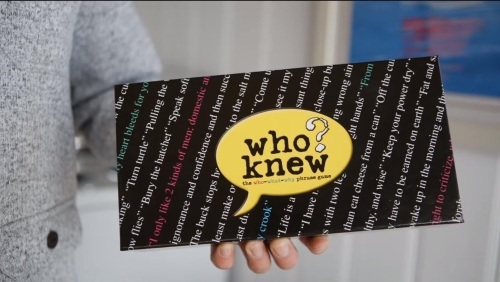 Who Knew? Card Game - Lot 100