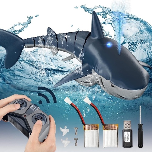 Remote Control Water Squirting Shark - Lot 335