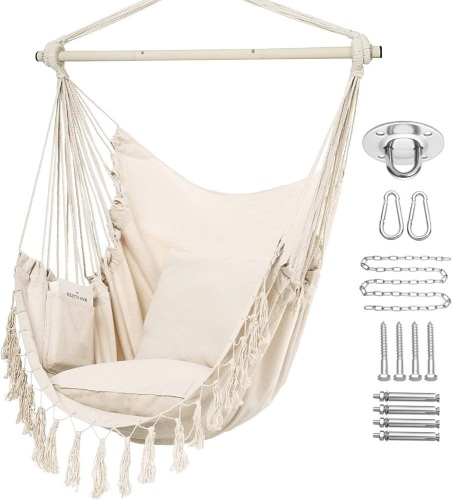 Y-STOP Hammock Chair Hanging Rope Swing - Lot 102