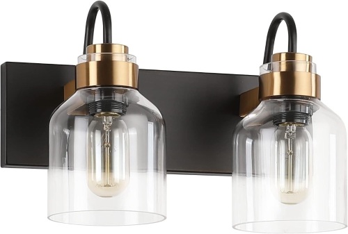 PRESDE 2 Light Bathroom Vanity Light Fixtures - Lot 103