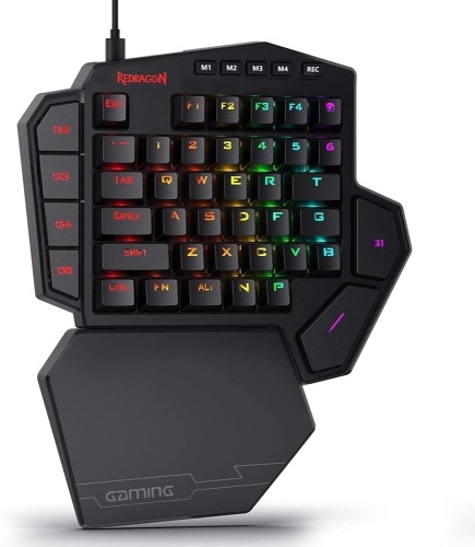 Redragon K585 DITI One-Handed RGB Mechanical Gaming Keyboard - Lot 107