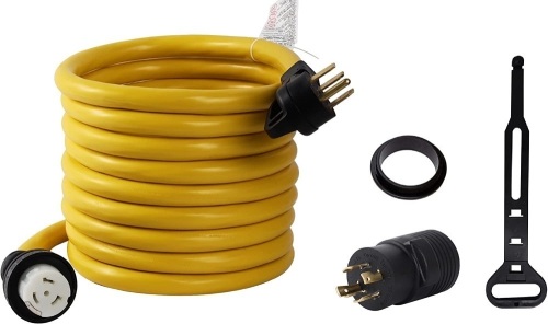 ONETAK 15FT 14-50P to SS2-50R 120V/240V 50 Amp Power Cord Adapter - Lot 101