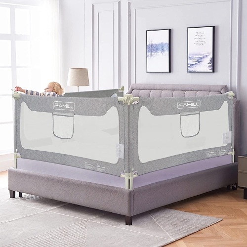 FAMILL 78.7" Single Bed Rail for Toddlers - Lot 209