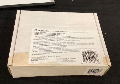 Box of (8) Brighton Non-Slip Urinal Screens - Lot 200