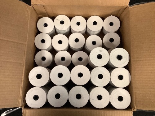 Partial Case of (37) Thermal Paper Rolls - Lot 202