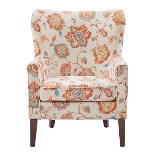 Madison Park Colette Accent Chair in Cream - Lot 83