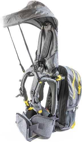 OE Hiking Carrier for Child and Toddler with Sunshade and Detachable Backpack - Lot 159