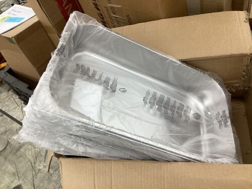 Lot of (12) Steam Table Pans 20.8" x 12.8" x 4"  - Lot 366