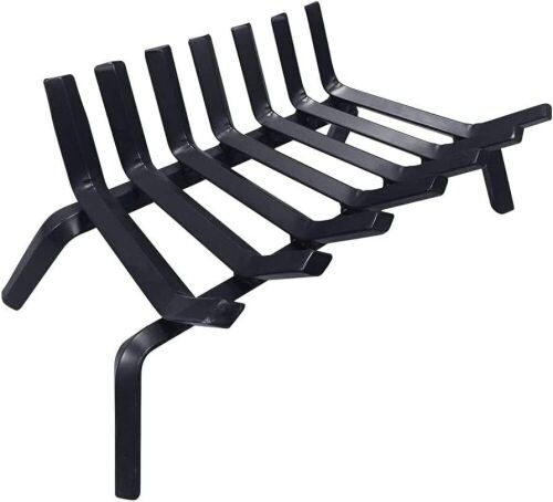 Amagabeli Fireplace Log Grate 24 inch Wide Heavy Duty Solid Steel - Lot 385