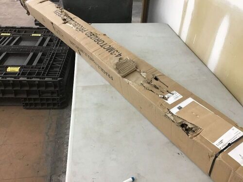 120" 4:3 Motorized Projection Screen  - Lot 903