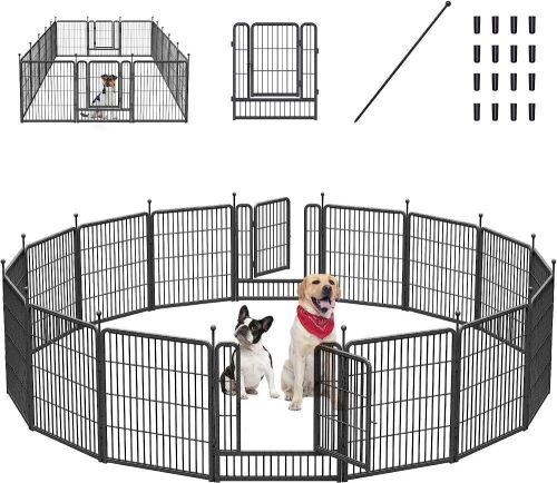Mr Ironstone 16 Panel Dog Playpen  - Lot 312