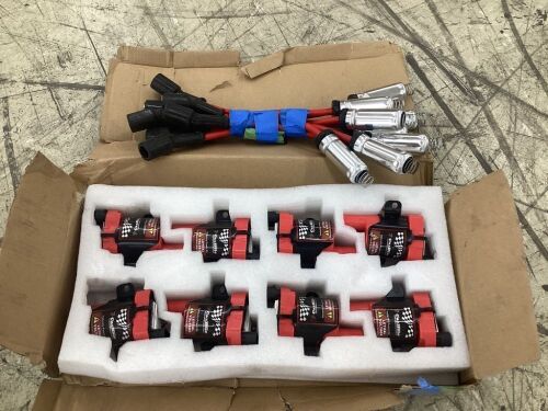 Ignition Coil Pack with Spark Plug Wires  - Lot 343