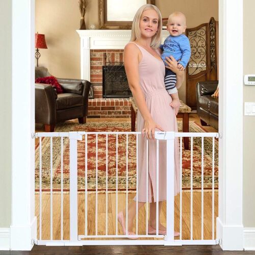 Cumbor 51.6-Inch Baby Gate Extra Wide - Lot 485