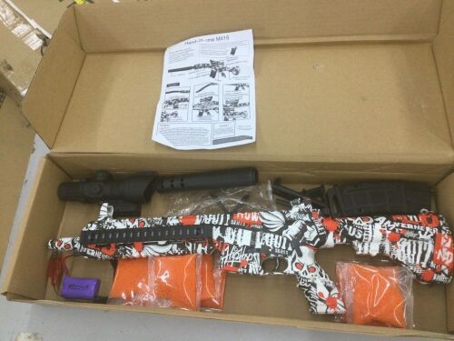Electric Splatter Water Bomb Toy M416 - Lot 444