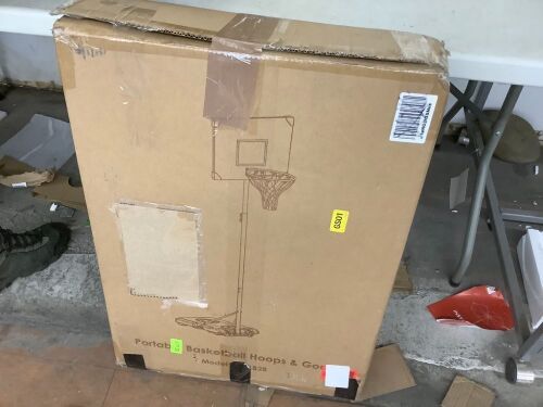 Portable Basketball Goal - Missing Net & Hardware  - Lot 165